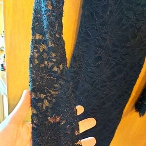 Jump! XXS lace little black dress